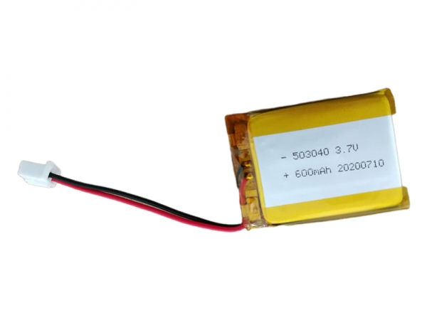 3.7V polymer lithium battery|503040 600mAh 3.7V