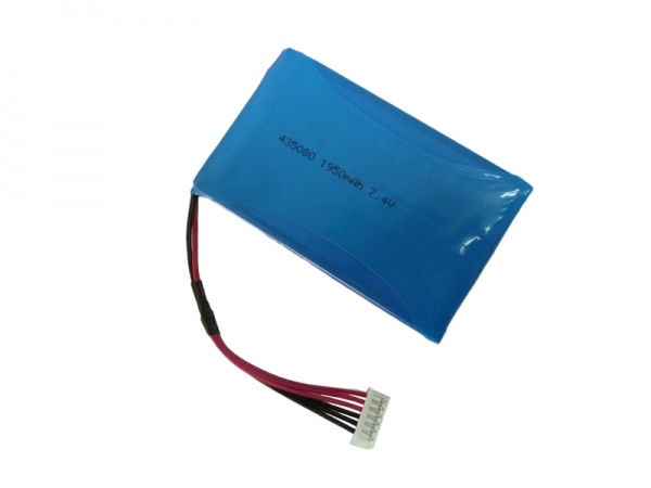 7.4V polymer lithium battery | 435080 7.4V 1950mAh