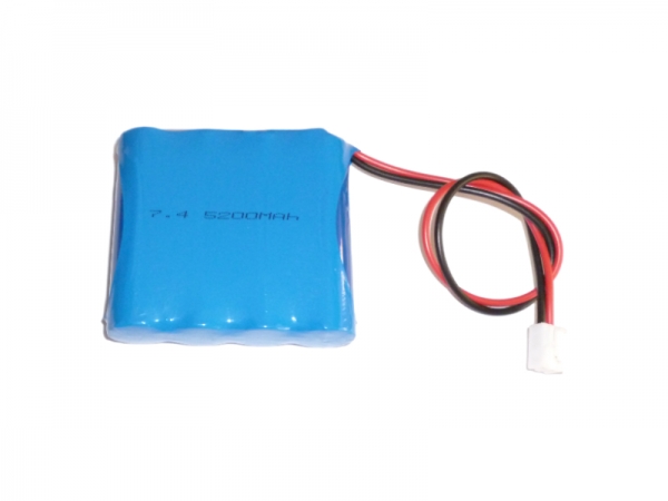 7.4V 5200mAh cylindrical lithium battery