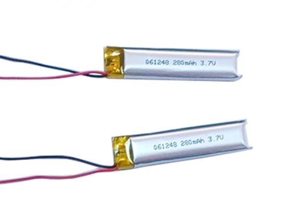 3.7V polymer lithium battery | 061248 280mAh 3.7V